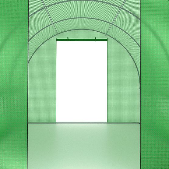 Pokrov za folijski tunel za vrtni staklenik 2,5x4 m