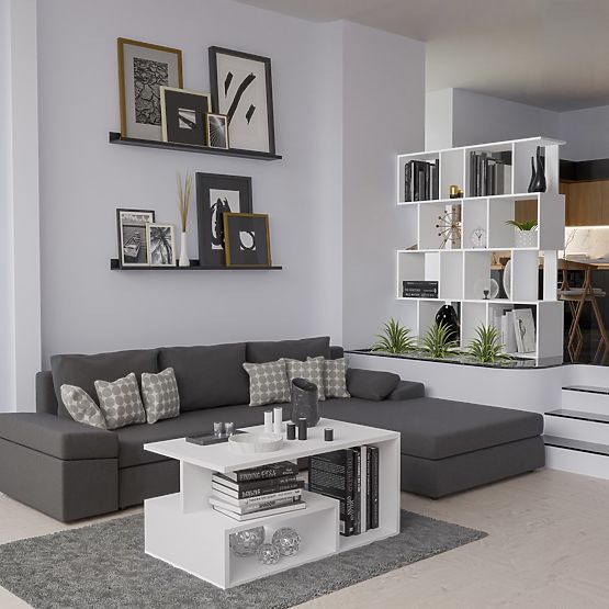 Polica Fiesta 4P BIJELA