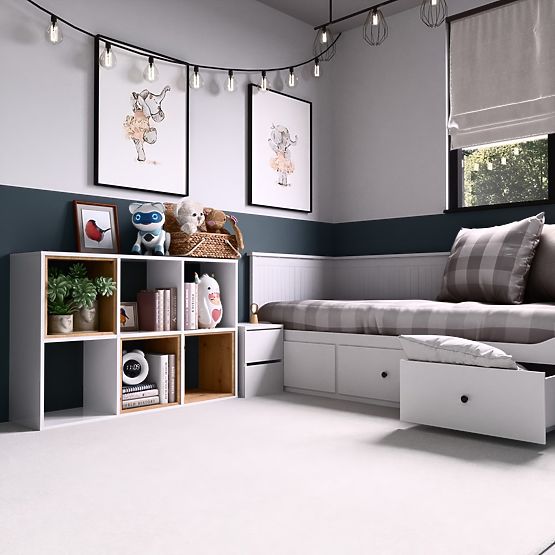 Polica Malax 2X3 BIJELA