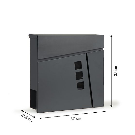 Poštanski sandučić pisma novine pocinčani čelik ModernHome