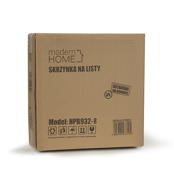 Poštanski sandučić pisma novine pocinčani čelik ModernHome