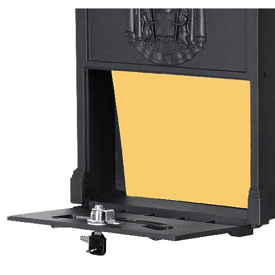 Poštanski sandučić za pisma Amund crna