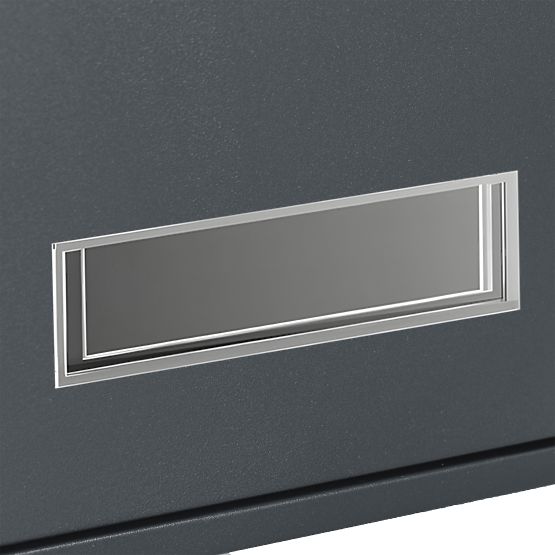 Poštanski sandučić za pisma Gustav antracit