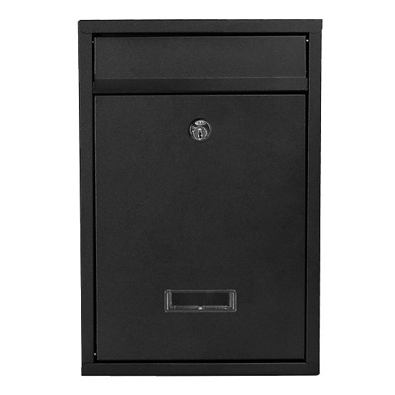 Poštanski sandučić za pisma Gustav crni