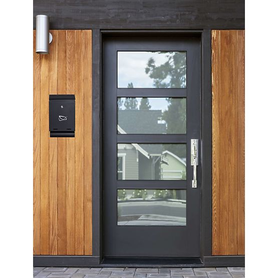 Poštanski sandučić za pisma Hadvar crna