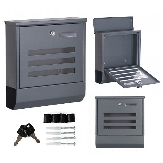 Poštanski sandučić za pisma i novine od nehrđajućeg čelika