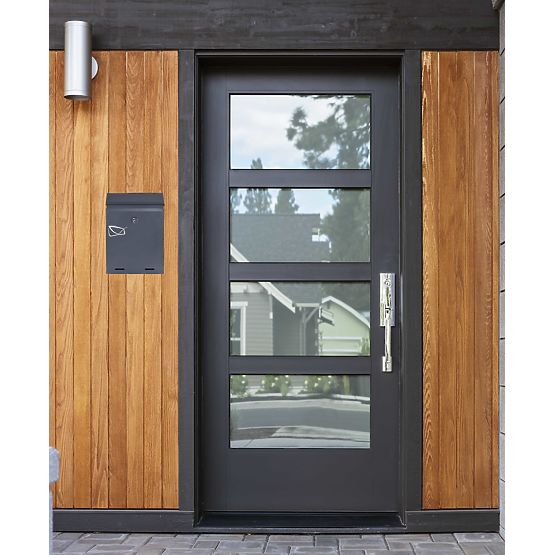 Poštanski sandučić za pisma Odvin antracit