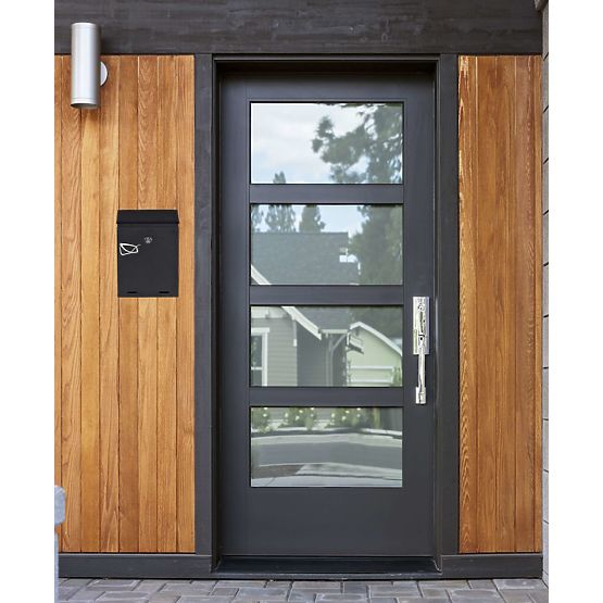 Poštanski sandučić za pisma Odvin crna