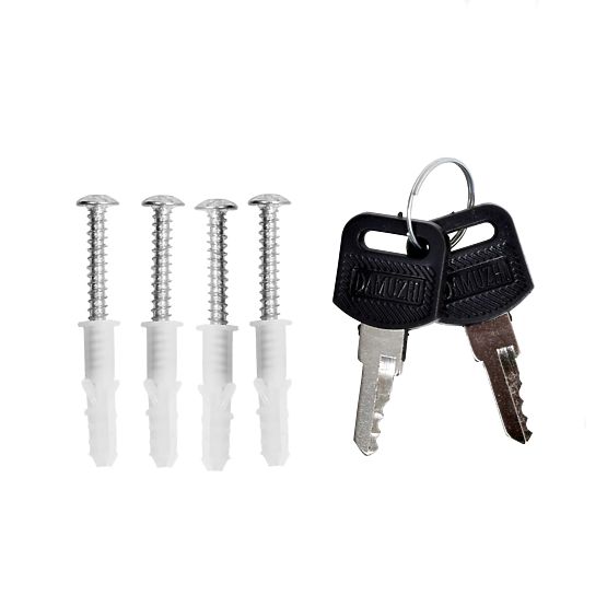 Poštanski sandučić za pisma Odvin crna