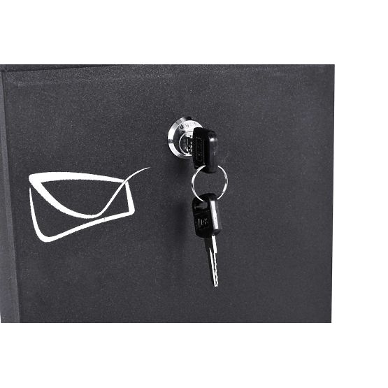 Poštanski sandučić za pisma Odvin crna