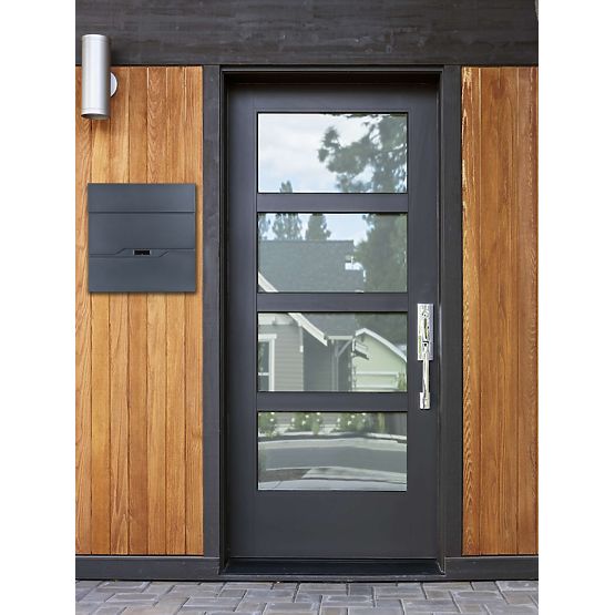 Poštanski sandučić za pisma Vidar antracit