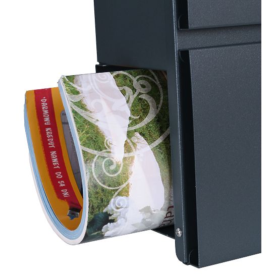 Poštanski sandučić za pisma Vidar antracit