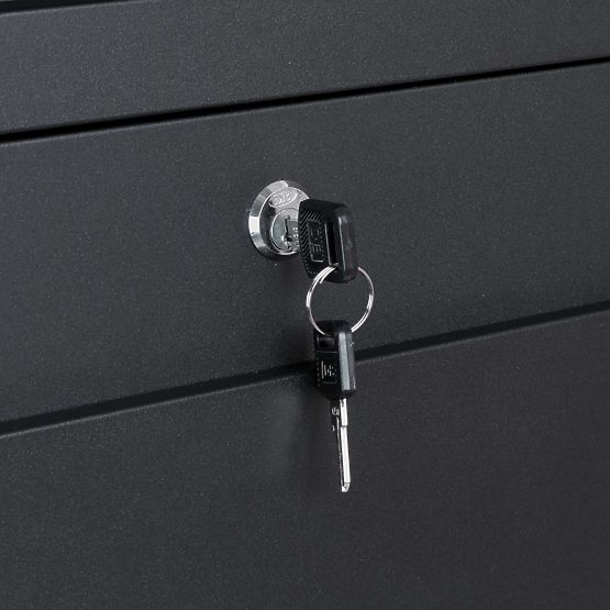 Poštanski sandučić za pisma Vidar crni