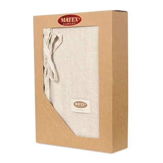 Posteljina od lana 160x200 + 2x 70x80 prirodna