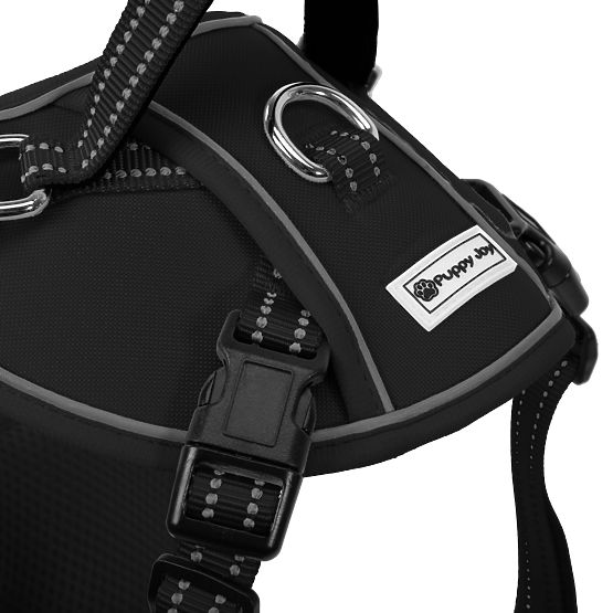 Povodac i uprtač za psa PJ-055 crna M