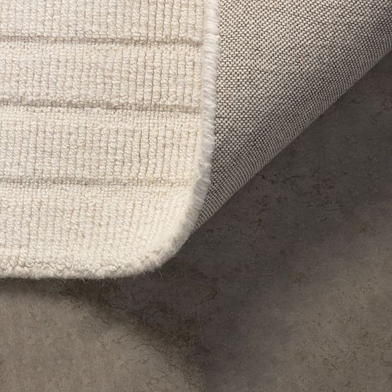 Pravokutni tepih Dunes, lukovi, vuneni, krem, Veličina tepiha: 120x180