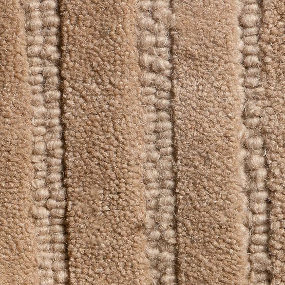 Pravokutni tepih Isla, lukovi, tuftan, vuneni, tamno bež, Veličina tepiha: 190x290