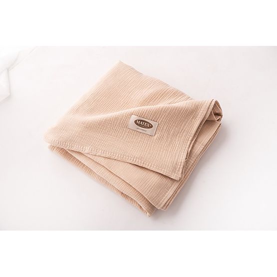 Prekrivač od muslina 210x240 bež