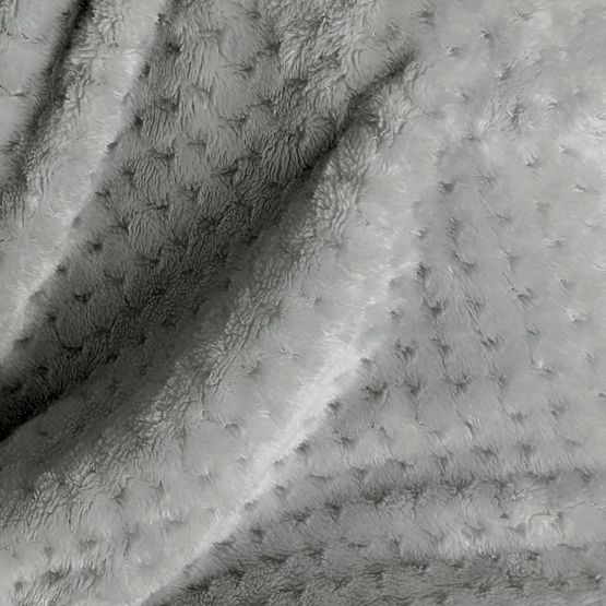 Prekrivač SHLEEPY sivi s žakard uzorkom klasičnog stila 220x240