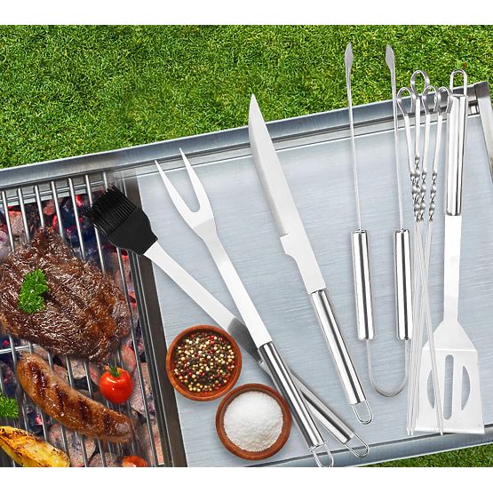 Pribor za roštiljanje ISCO + torba