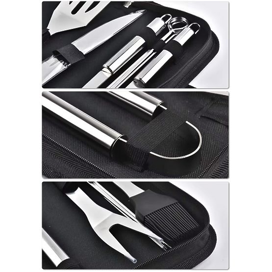 Pribor za roštiljanje ISCO + torba