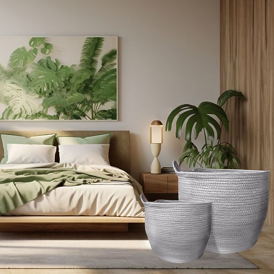 Prirodne košare BOHO - set od 3 kom