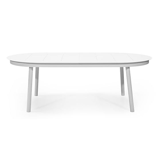 Produžni vrtni stol Marinelli 230-300 cm, aluminijski, bijeli