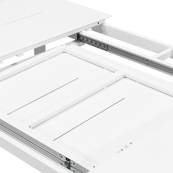 Produžni vrtni stol Marinelli 230-300 cm, aluminijski, bijeli
