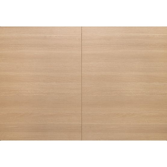 Proširivi stol GIACOMO, ploča - prirodna, noga - crna (2p=1ks)