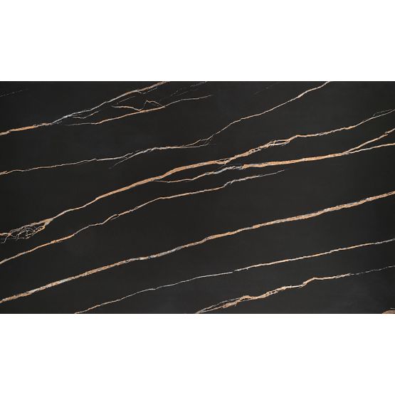 Proširivi stol LOZANO, crni mramor / orah (2p=1ks)