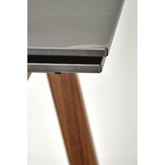 Proširivi stol LOZANO, crni mramor / orah (2p=1ks)