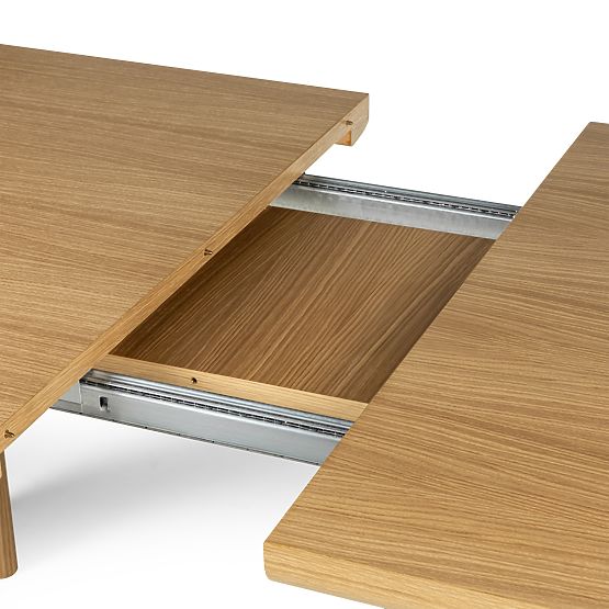 Proširivi stol Marbella 160-200 cm, pravokutni, prirodni