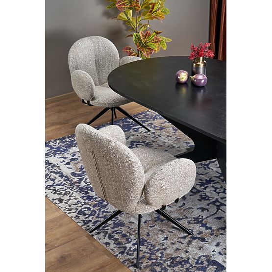 Proširivi stol SANDRO, crni (2p=1ks)