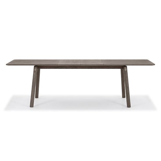 Proširivi stol Selvoni 180-260 cm, masivno hrastovo drvo, furnir, espresso