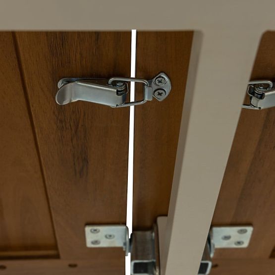 Proširivi vrtni stol Porticato 211-300 cm akacijevo drvo FSC, izgled tikovine, svijetlo bež