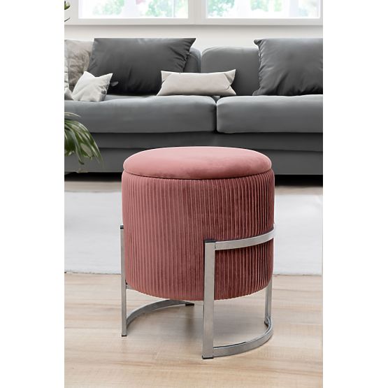 PUF PORTO PRAŠNJE RUŽIČASTE BOJE