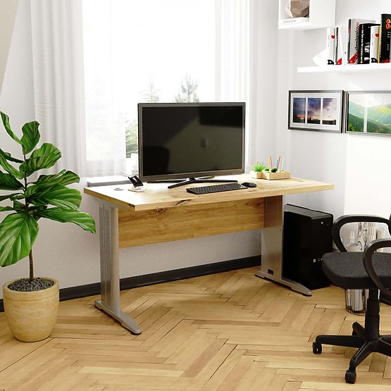 RAČUNALNI STOL BM-135 HRAST ARTISAN