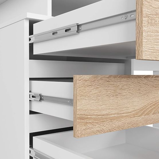 RADNI STOL CLP 135cm PK BIJELI / SONOMA