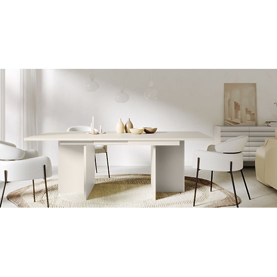 Rasklopivi stol Jose 140-200 cm, pravokutni, kašmir