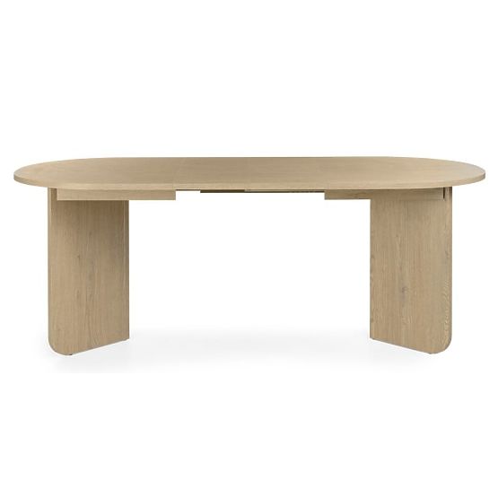 Rasklopivi stol Mou 140-200 cm, Dub Cremona Torro, ovalna ploča