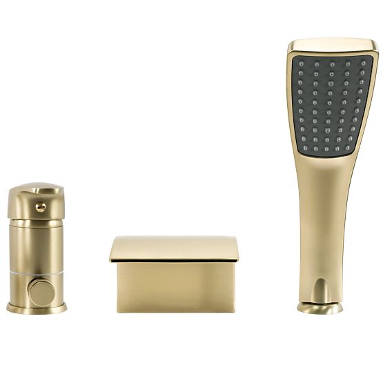 Rea Riven četkasta zlatna slavina za kadu