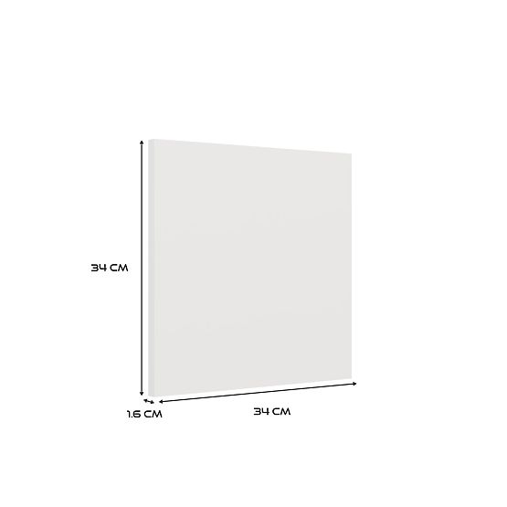 REGAL MALAX 3x3 H BIJELI S 3 VRATA POLICE KOMORNE 110x110 CM TIP ON