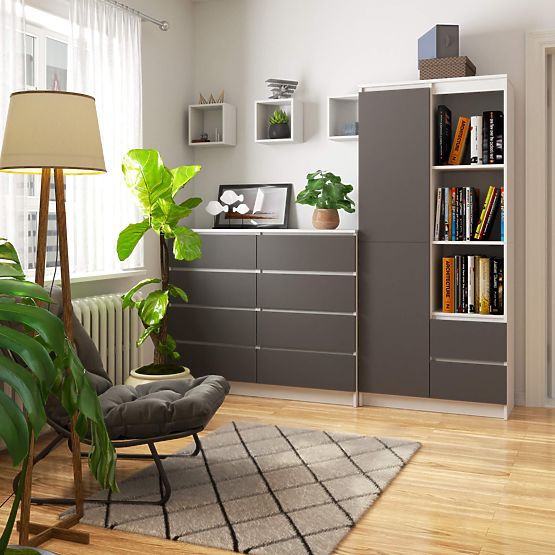 REGAL R11 R80 1D 2SZ CLP PK BIJELA / SIVA