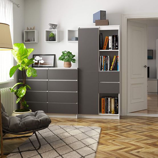 REGAL R15 R80 1D 2SZ CLP PK BIJELI / SIVI