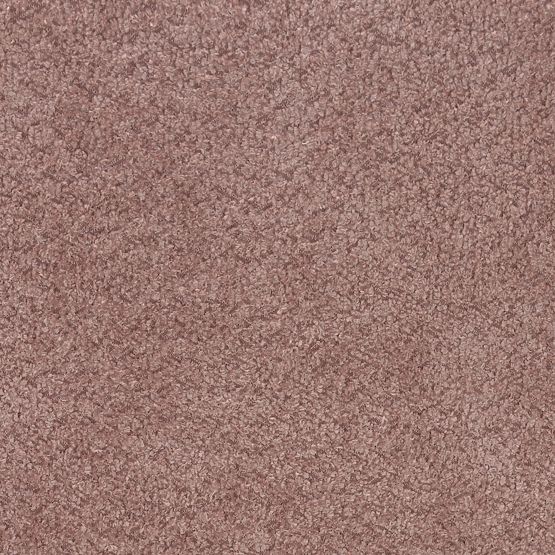 Relaksacijska fotelja Rainbow ružičasta, boucle, zaobljena