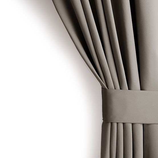 RESTILO BLACKOUT zavjesa bež boje, traka za pričvršćivanje, klasični stil, traka, blackout materijal