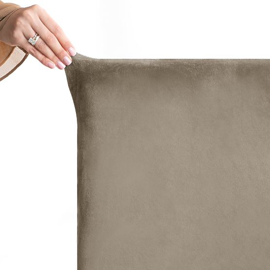 RESTILO navlaka za kauč SENTO boja bež glatki klasični stil