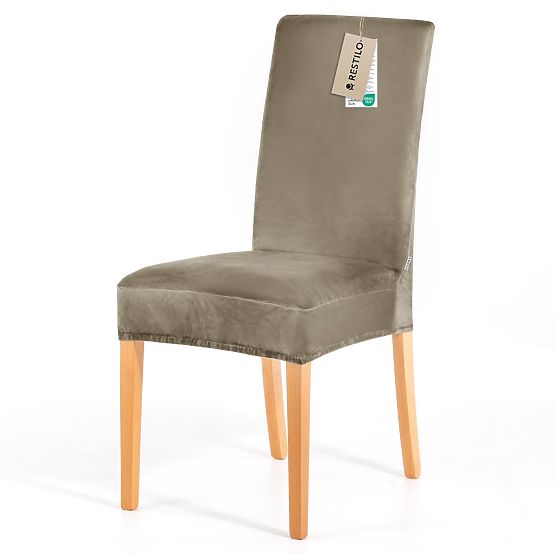 RESTILO navlaka za kauč SENTO boja bež glatki klasični stil