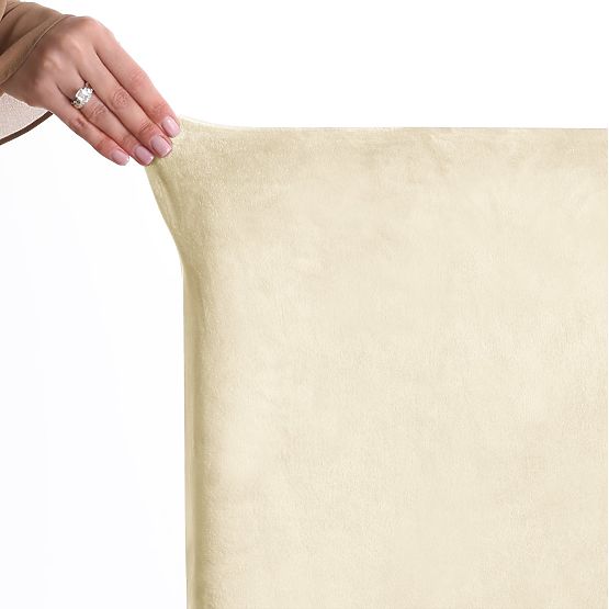 RESTILO navlaka za kauč SENTO boja krem glatki klasični stil