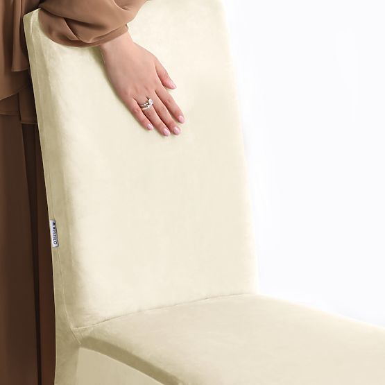 RESTILO navlaka za kauč SENTO boja krem glatki klasični stil